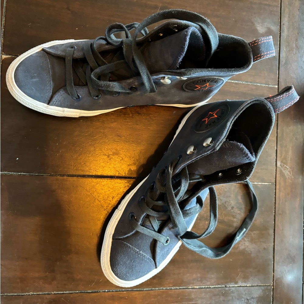 Converse winter High-Top Sneakers - Navy Blue - Picture 6 of 9